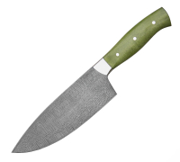 Шеф нож из дамасской стали